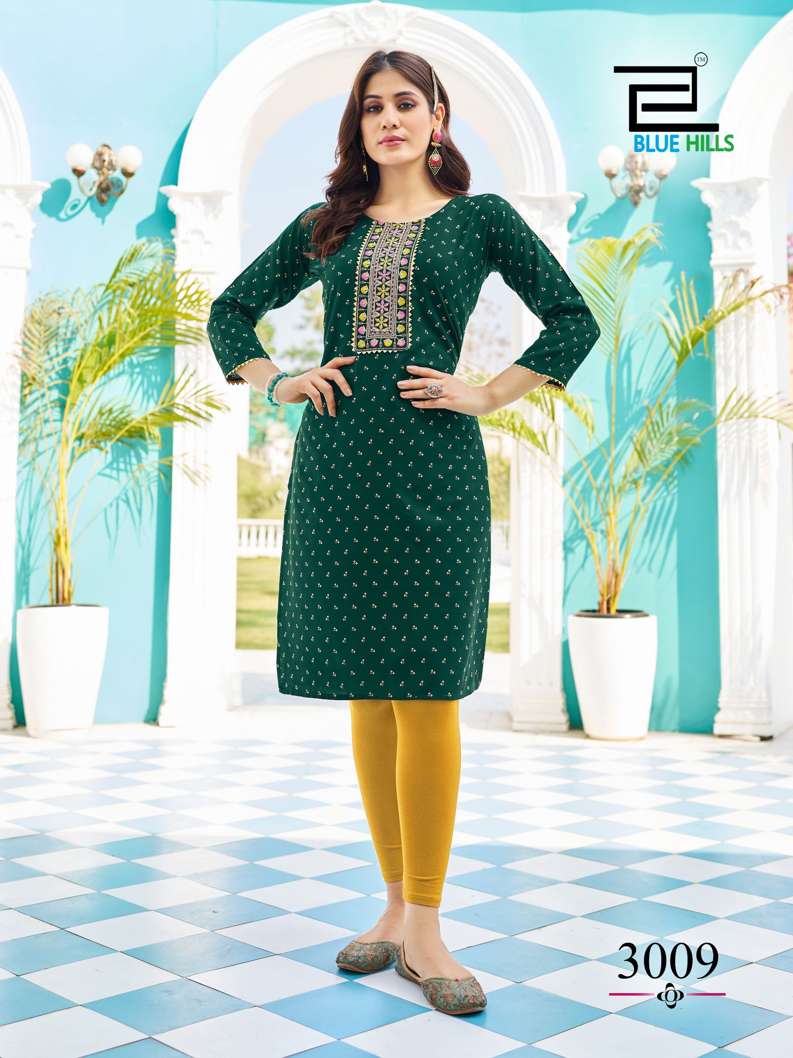 City Light Vol 3 By Blue Hills Rayon Foil Printed Plus Size Kurti Wholesale Price In Surat